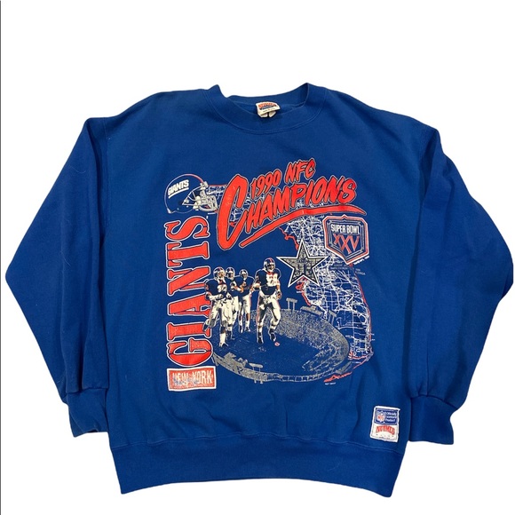 NFL Other - Vintage New York Giants 1990 NDC Champions crewneck sweater